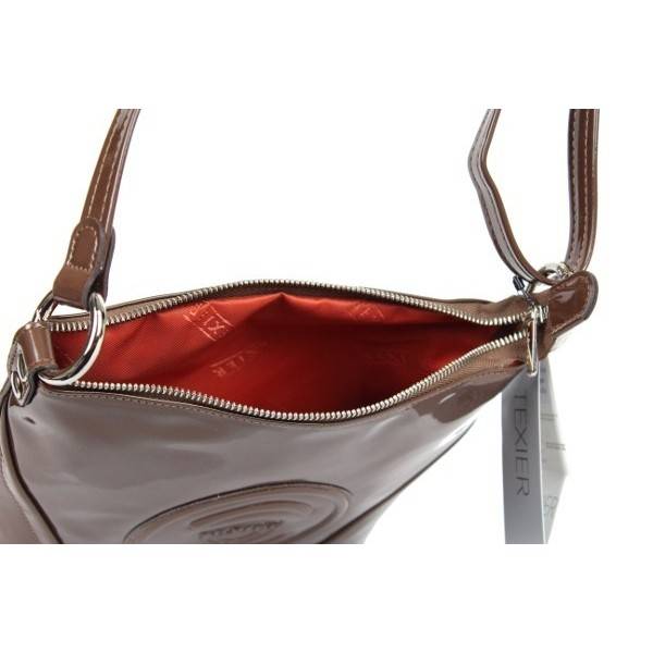 Petit sac portÃ© Ã©paule pochette bandouliÃ¨re verni Texier