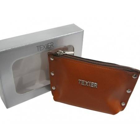 Porte monnaie de marque Texier Studbags en cuir Fabrication Française 26180 TEXIER - 8