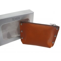Porte monnaie Texier Studbags cuir Fabrication France 26180 TEXIER - 9