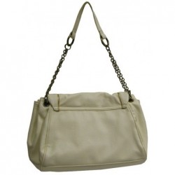 Sac porté épaule Playboy à rabat beige et doré P7623  PLAYBOY - 2
