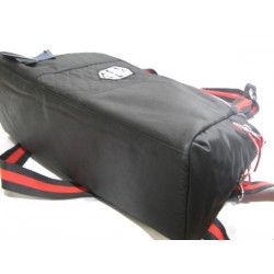 Sac à main bowling de marque Serge Blanco rugby textile noir et rouge SERGE BLANCO - 3 Sac à main bowling de marque Serge Blanco rugby textile noir et rouge SERGE BLANCO - 3