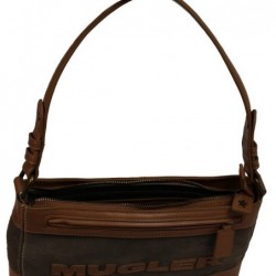 Sac épaule Thierry Mugler cuir gris / marron Natural 3 THIERRY MUGLER - 3 Sac épaule Thierry Mugler cuir gris / marron Natural 3 THIERRY MUGLER - 3