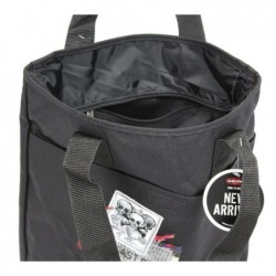 Sac cabas noir tête de mort Eastpak k588 Shopper 844 Skull Patches EASTPAK - 4