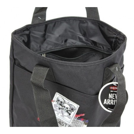 Sac cabas noir tête de mort Eastpak k588 Shopper 844 Skull Patches EASTPAK - 4
