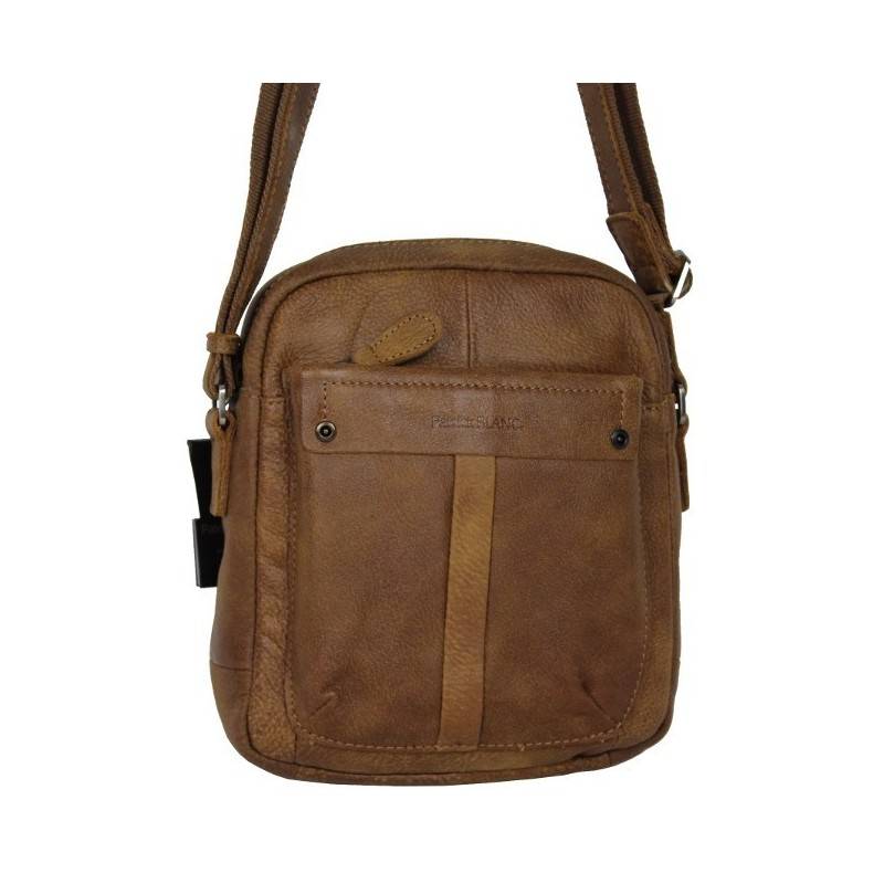 Pochette cuir effet vieilli Patrick Blanc 422006 marron PATRICK BLANC - 1 Pochette cuir effet vieilli Patrick Blanc 422006 marron PATRICK BLANC - 1