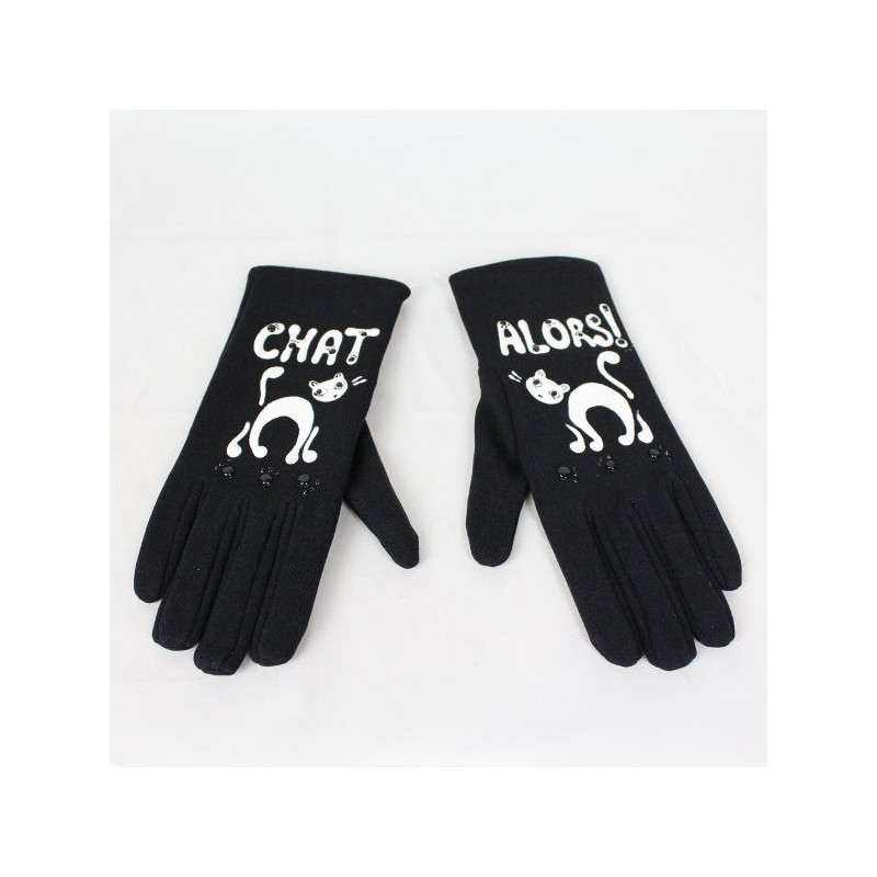 Gant femme extensible Chat alors A DÉCOUVRIR ! - 1 Gant femme extensible Chat alors A DÉCOUVRIR ! - 1