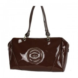 Sac à main rectangulaire vernis Texier TEXIER - 1 Sac à main rectangulaire vernis Texier TEXIER - 1