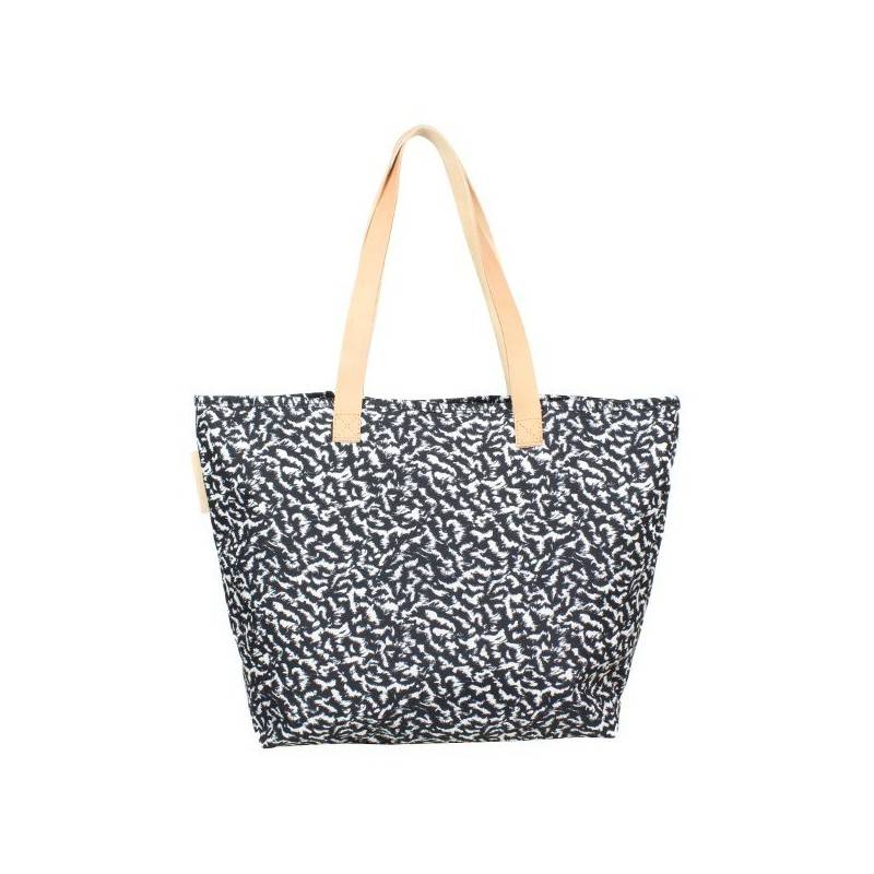 Cabas Eastpak Ek858 Flask 87I Curls motif noir et blanc EASTPAK - 1 Cabas Eastpak Ek858 Flask 87I Curls motif noir et blanc EASTPAK - 1