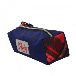 Trousse simple une poche Replay Ecossais 152RCG608 REPLAY - 2 Trousse simple une poche Replay Ecossais 152RCG608 REPLAY - 2