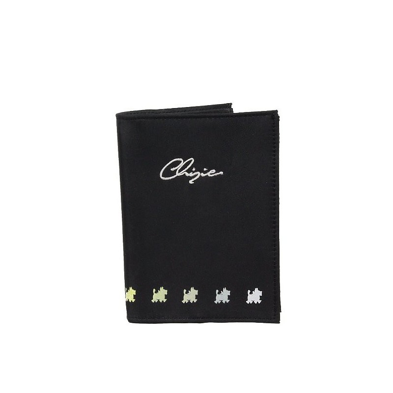 Portefeuille toile Chipie petits chiens Folio PMCH CHIPIE - 1 Portefeuille toile Chipie petits chiens Folio PMCH CHIPIE - 1