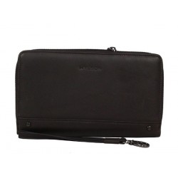 Grand porte monnaie tout en un en cuir vachette Wylson W8139-7 WYLSON - 1