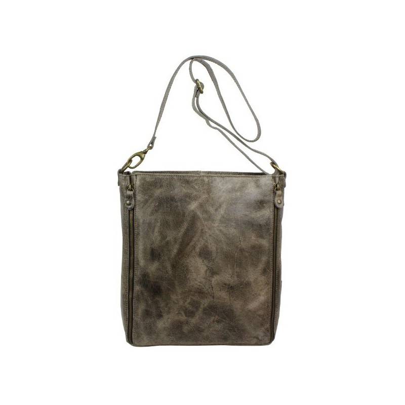 Sac cabas seau vintage cuir viellie Bruno Rossi S 34 Bruno Rossi - 1