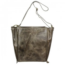 Sac cabas seau vintage cuir viellie Bruno Rossi S 34 Bruno Rossi - 3