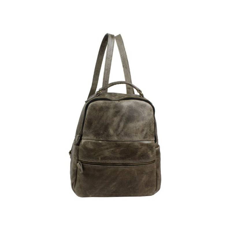 Sac à dos cuir vieilli vintage Bruno Rossi S-15P Bruno Rossi - 1 Sac à dos cuir vieilli vintage Bruno Rossi S-15P Bruno Rossi - 1
