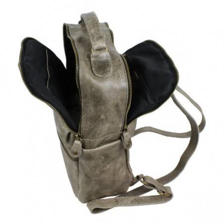 Sac à dos cuir vieilli vintage Bruno Rossi S-15P Bruno Rossi - 2