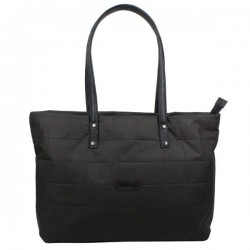 Sac cabas trapèze damier noir 101039 Patrick Blanc PATRICK BLANC - 1