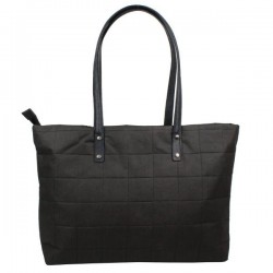Sac cabas trapèze damier noir 101039 Patrick Blanc PATRICK BLANC - 4