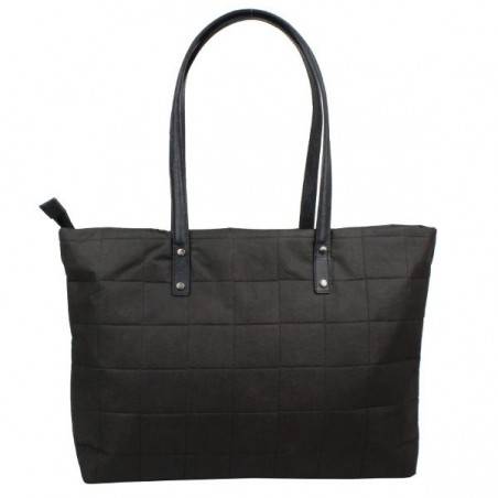 Sac cabas trapèze damier noir 101039 Patrick Blanc PATRICK BLANC - 4