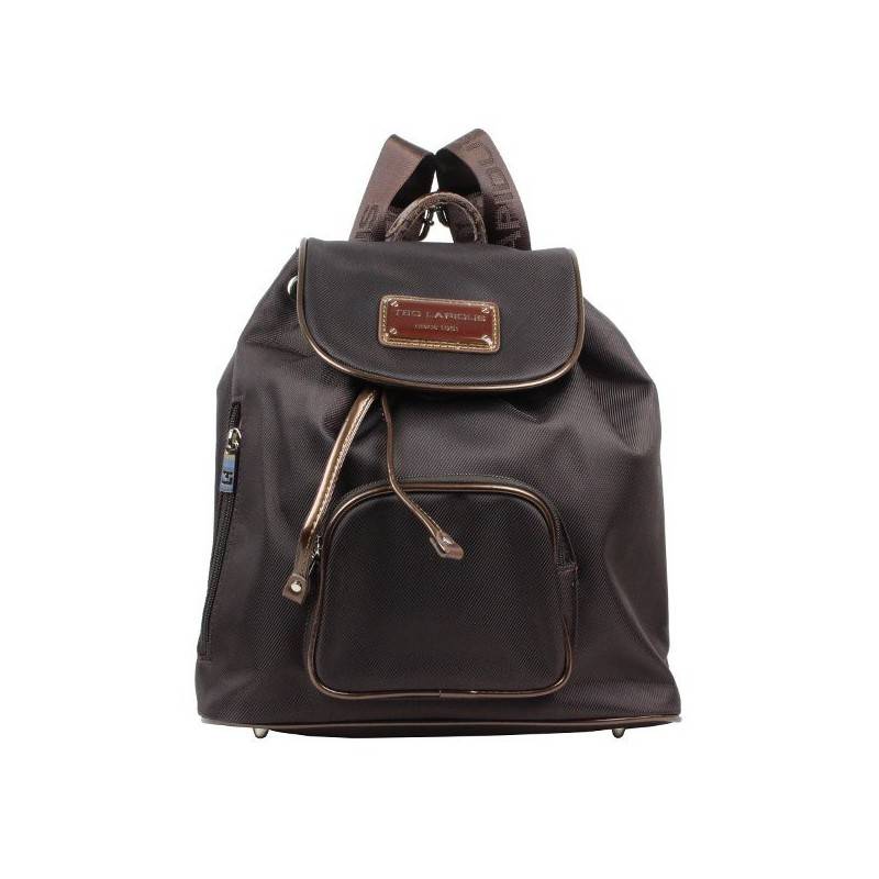 Sac à dos toile et verni Ted Lapidus TL NY4050 TED LAPIDUS - 1 Sac à dos toile et verni Ted Lapidus TL NY4050 TED LAPIDUS - 1
