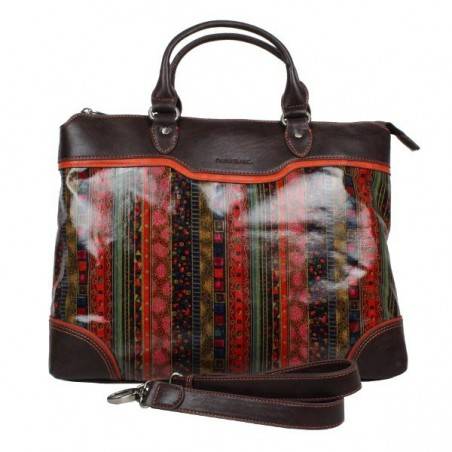 Sac à main porte documents Patrick Blanc multicolore 417013 poche ordinateur tablette PATRICK BLANC - 1