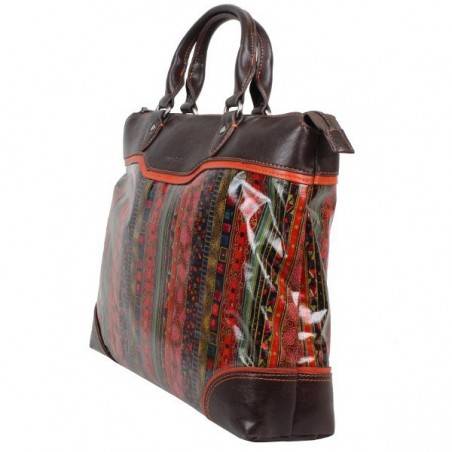 Sac à main porte documents Patrick Blanc multicolore 417013 poche ordinateur tablette PATRICK BLANC - 4