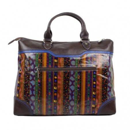 Sac à main porte documents Patrick Blanc multicolore 417013 poche ordinateur tablette PATRICK BLANC - 9