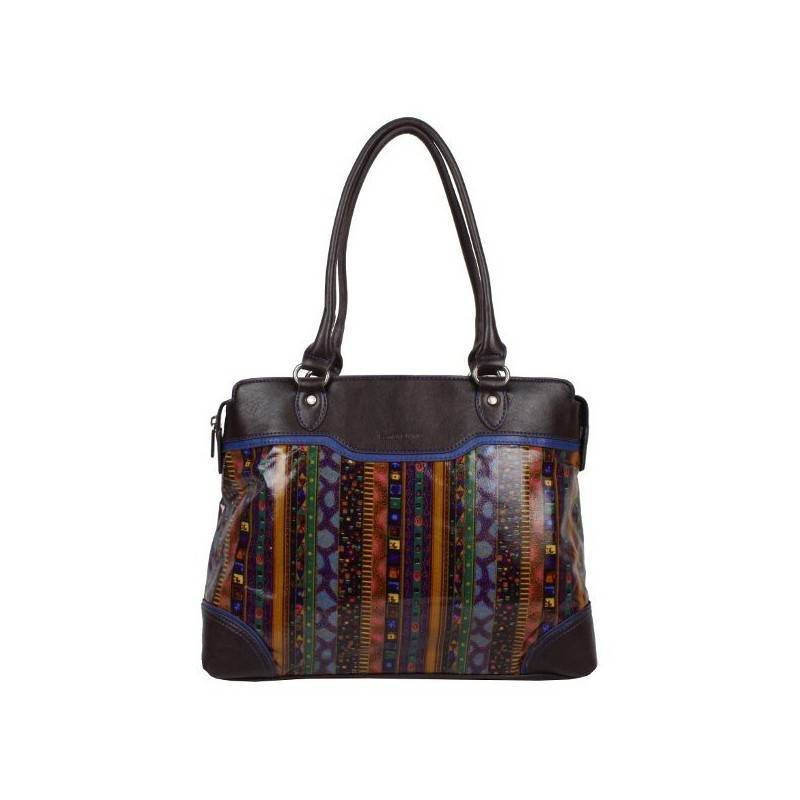 Sac cabas Patrick Blanc multicolore ordinateur tablette PATRICK BLANC - 1 Sac cabas Patrick Blanc multicolore ordinateur tablette PATRICK BLANC - 1