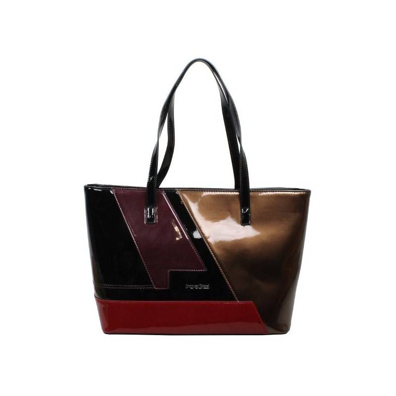 Sac cabas shopping Jacques Esterel multicolore verni JE SV402 Jacques ESTEREL - 1 Sac cabas shopping Jacques Esterel multicolore verni JE SV402 Jacques ESTEREL - 1