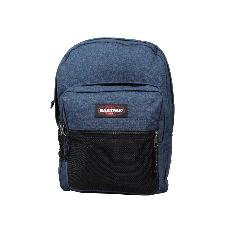 Sac à dos bleu uni Eastpak Pinnacle EK060 82D Double Denim EASTPAK - 1 Sac à dos bleu uni Eastpak Pinnacle EK060 82D Double Denim EASTPAK - 1