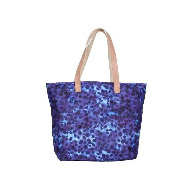 Sac shopping Eastpak Ek858 Flask 89I motif bleu / violet EASTPAK - 1 Sac shopping Eastpak Ek858 Flask 89I motif bleu / violet EASTPAK - 1