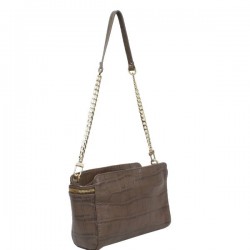 Petit sac en cuir effet croco Arthur et Aston ARTHUR & ASTON - 4