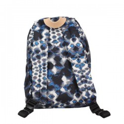 Petit sac à dos Eastpak EK12A 43K Blue toile cuir motif EASTPAK - 3 Petit sac à dos Eastpak EK12A 43K Blue toile cuir motif EASTPAK - 3