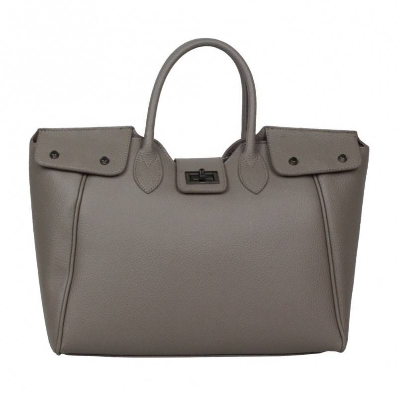Sac à main shopping cuir fabriqué en Italie 8101NG A DÉCOUVRIR ! - 1 Sac à main shopping cuir fabriqué en Italie 8101NG A DÉCOUVRIR ! - 1