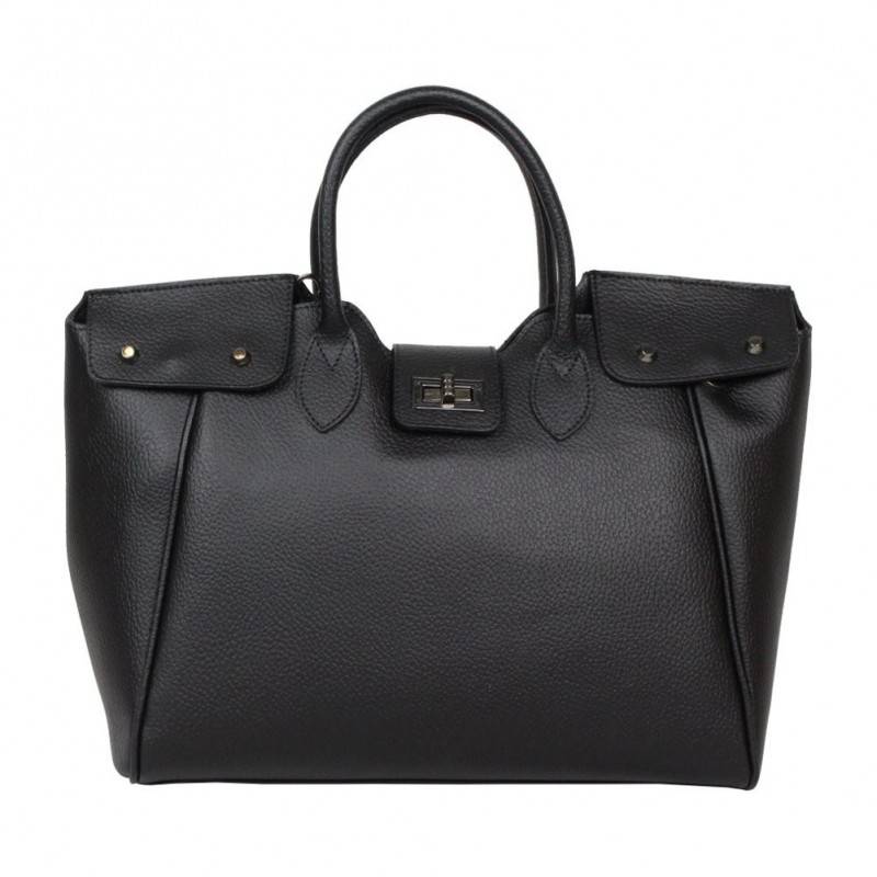 Sac à main cabas cuir fabriqué en Italie 8101NG A DÉCOUVRIR ! - 5 Sac à main cabas cuir fabriqué en Italie 8101NG A DÉCOUVRIR ! - 5