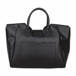 Sac à main cabas cuir fabriqué en Italie 8101NG A DÉCOUVRIR ! - 8