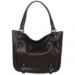 Sac en cuir souple Patrick Blanc forme petit cabas 100119 PATRICK BLANC - 13