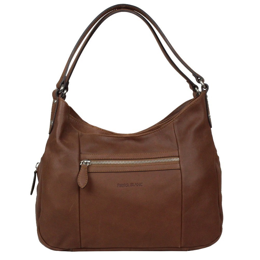 sac epaule marron