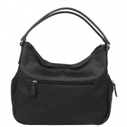 Sac épaule cuir Patrick Blanc 109038 Noir PATRICK BLANC - 4