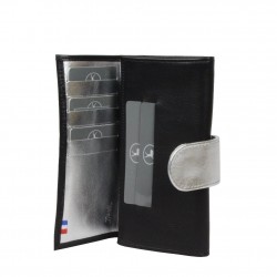 Porte monnaie et cartes fabrication France cuir 365.76 FRANDI - 4