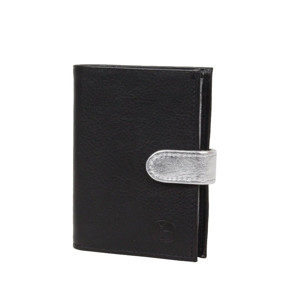 Porte monnaie et cartes femme fabrication en cuir et Française 364.58 Nouvelty  FRANDI - 1