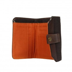 Porte papiers + cartes ultra plat toile DDP DDP - 3