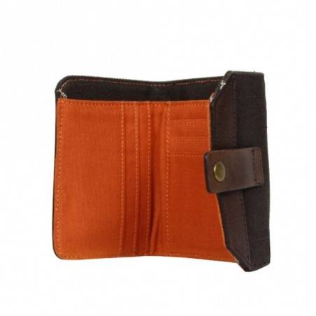Porte papiers + cartes ultra plat toile DDP DDP - 3