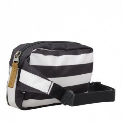 Pochette ceinture banane blanc noir Eastpak EK60B Whit 43L Distinct Stripe EASTPAK - 2 Pochette ceinture banane blanc noir Eastpak EK60B Whit 43L Distinct Stripe EASTPAK - 2