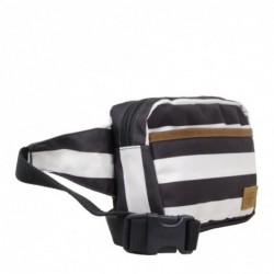 Pochette ceinture banane blanc noir Eastpak EK60B Whit 43L Distinct Stripe EASTPAK - 3 Pochette ceinture banane blanc noir Eastpak EK60B Whit 43L Distinct Stripe EASTPAK - 3