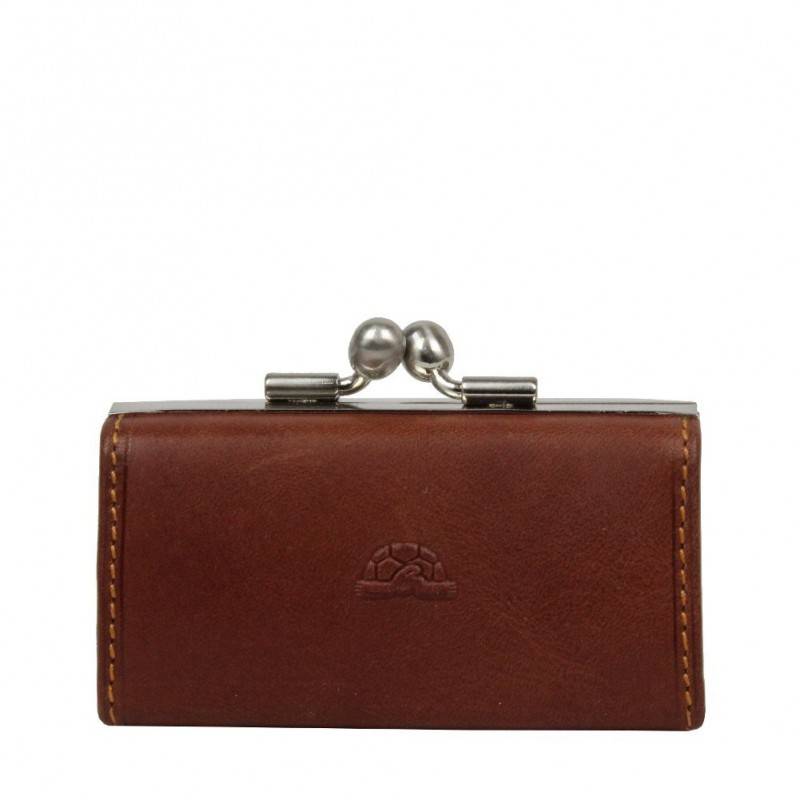 Porte monnaie billet femme cuir végétal fermoir vintage Tony Perotti Tony PEROTTI - 5 Porte monnaie billet femme cuir végétal fermoir vintage Tony Perotti Tony PEROTTI - 5