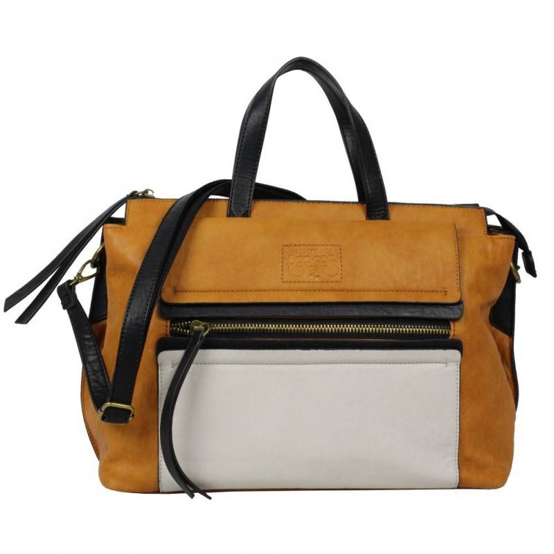 Sac à main forme shopping souple Le Temps des Cerises Elegance 6 LE TEMPS DES CERISES - 1 Sac à main forme shopping souple Le Temps des Cerises Elegance 6 LE TEMPS DES CERISES - 1