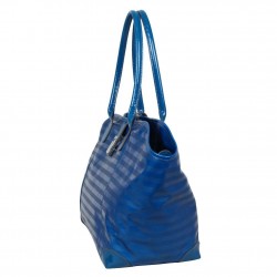 Sac shopping forme bateau verni Texier Striplight fabriquer en France 25606 TEXIER - 2