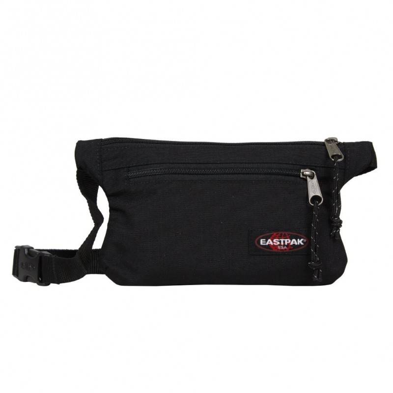 Pochette ceinture banane ultra plate unie Eastpak EK773 Talki 008 Black EASTPAK - 1 Pochette ceinture banane ultra plate unie Eastpak EK773 Talki 008 Black EASTPAK - 1