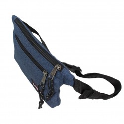 Pochette ceinture banane plate Eastpak EK773 82Double Denim EASTPAK - 2 Pochette ceinture banane plate Eastpak EK773 82Double Denim EASTPAK - 2