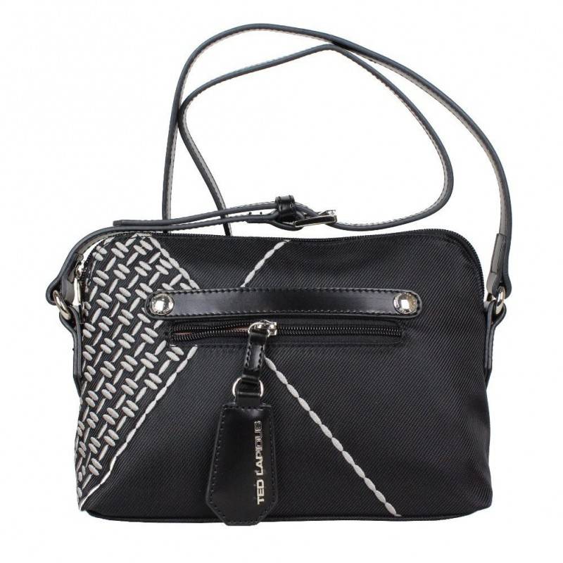 Sac bandoulière toile Ted Lapidus Maelys TL WE606 TED LAPIDUS - 1 Sac bandoulière toile Ted Lapidus Maelys TL WE606 TED LAPIDUS - 1